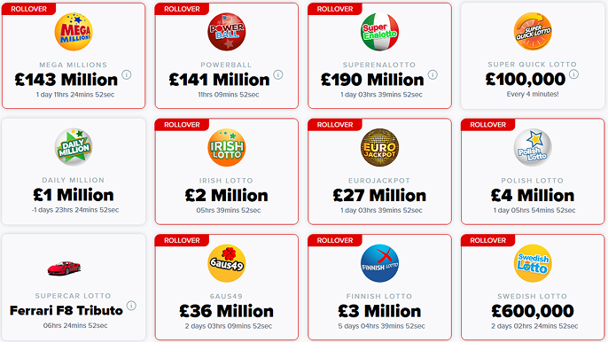 LottoGo Lotteries